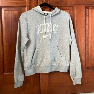 grey nike hoodie